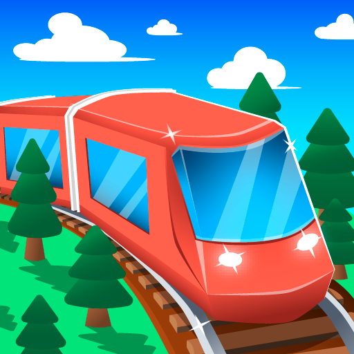 Train Master game icon with a red train